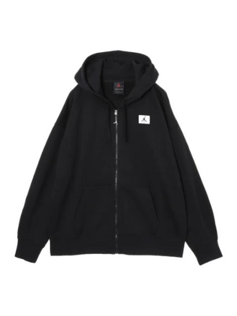 Jordan (WMNS) Air Jordan Flight Full-Zip Hoodie 'Black' DZ3360-010