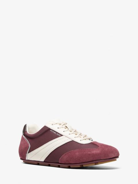 MICHAEL KORS Susie Mixed-Media Sneaker