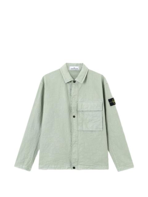 Stone Island Compass-badge shirt