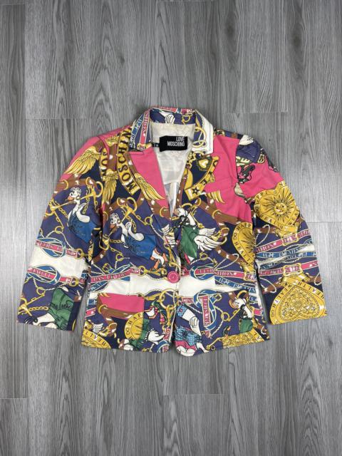 Love Moschino Full Printed Blazer for party & casual