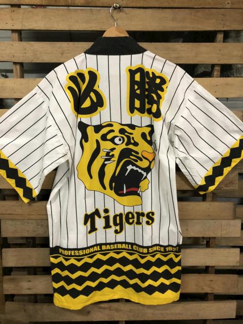 Other Designers Japanese Brand × MLB × Vintage - Vintage Hanshin Tiger Big Logo Kimono Sanjuro