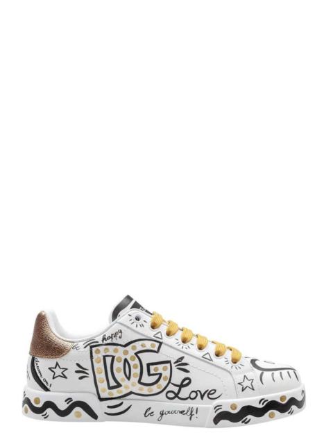 Dolce & Gabbana Dolce & Gabbana Women Dolce & Gabbana Portofino Low-Top Sneakers