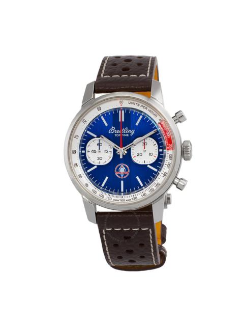 BREITLING Breitling Top Time Shelby Cobra Chronograph Automatic Chronometer Blue Dial Men's Watch AB01763A1C1X