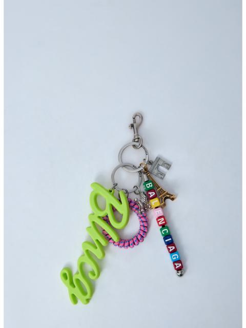Balenciaga Women Logo Motif Keyring