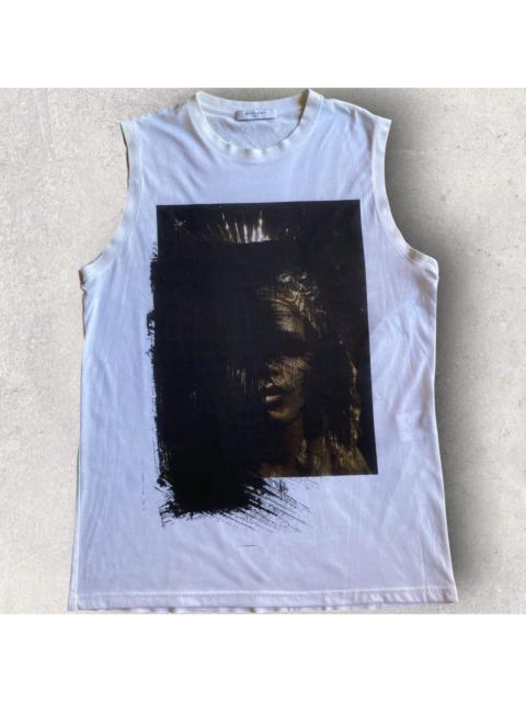 Givenchy SS13 Oversize Graphic Sleeveless Tee by Riccardo Tisci