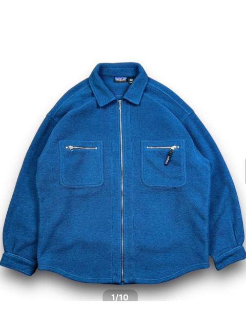 Patagonia Vintage 1999 Patagonia Blue Fleece Jacket