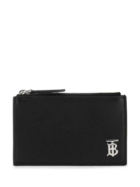 Burberry Burberry Men Black Leather Card Holder