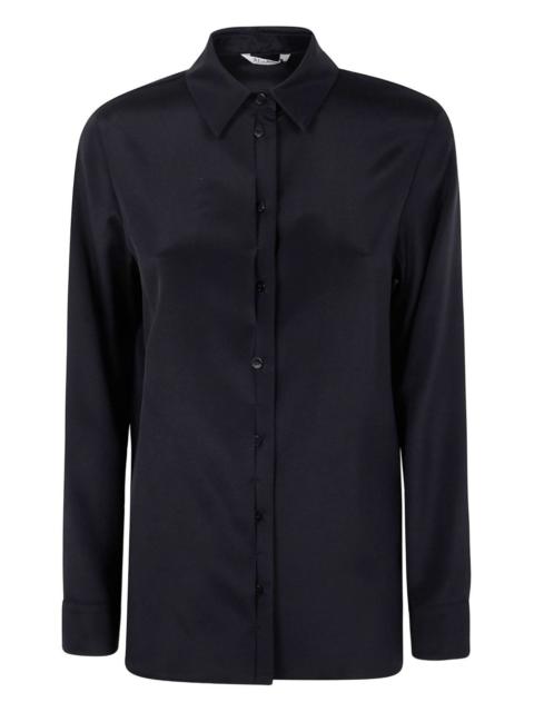 Max Mara Stretch silk cady shirt