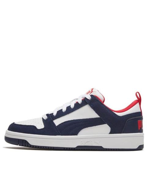 PUMA PUMA Rebound Layup Lo SD 'White Blue Red' 370539-05