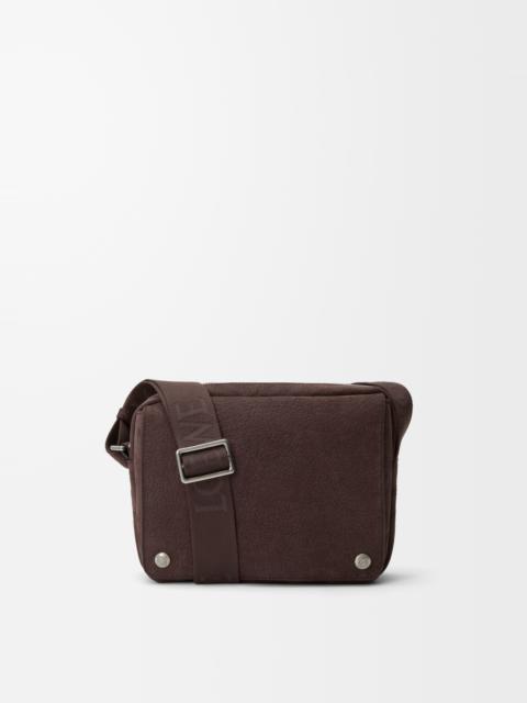 Loewe Medium Pebble messenger bag in grained nubuck