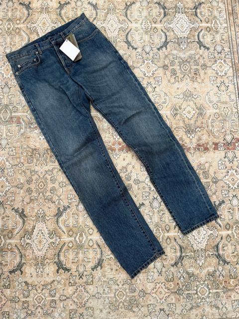 Dior Dior Homme Distressed Dark Blue Skinny Jeans