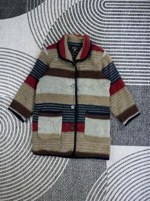 Other Designers Vintage - Vtg Marvelous By Friendly Wool Blend Navajo Style Jacket