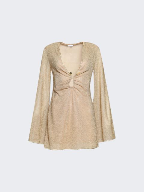 Oséree Lumiere Stones Kaftan Gold