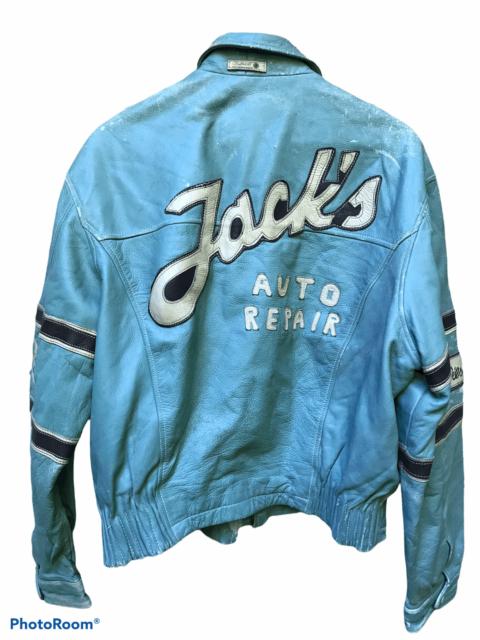 Diesel Diesel Jack Auto Repair Leather Jacket
