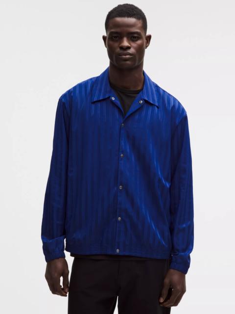 lululemon Satin Stripe Coaches Jacket