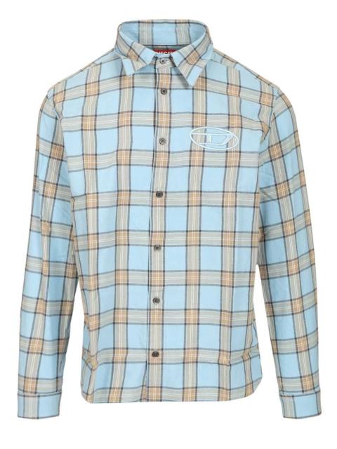Diesel Diesel Men Tartan Shirt