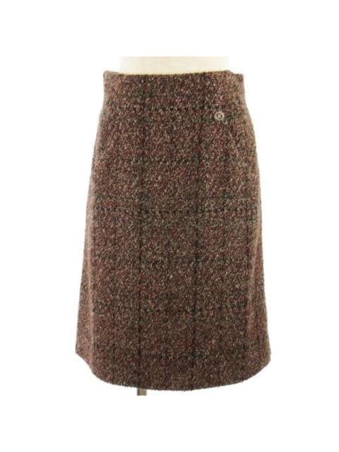 CHANEL Chanel Tweed Midi Skirt
