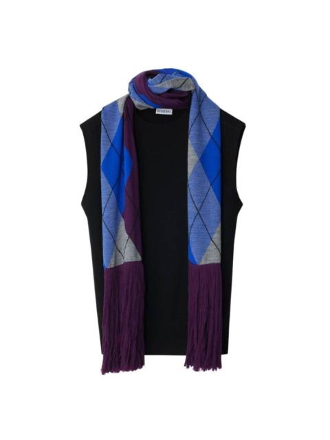 Burberry Burberry Sleeveless Wool Sweater With Scarf