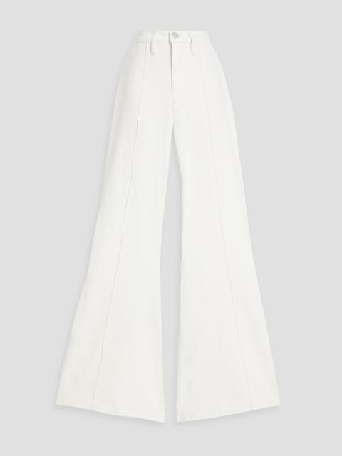 FRAME High-rise flared jeans