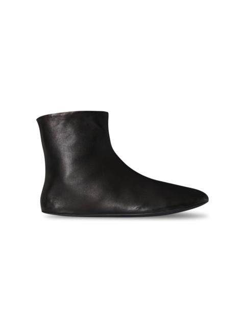 The Row Stella Shearling Booties black