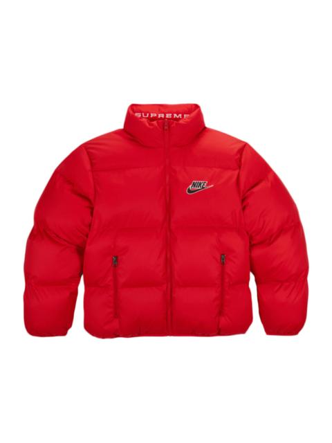 Supreme Supreme Nike Reversible Puffy Jacket Red