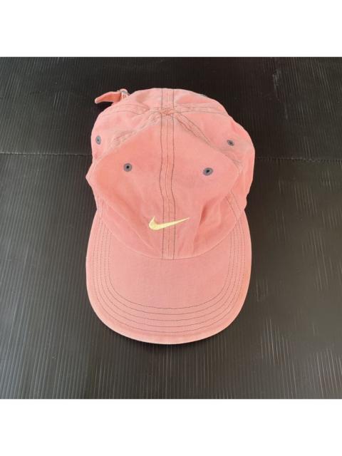 Nike Vintage Thrashed Faded Nike Pink Cap