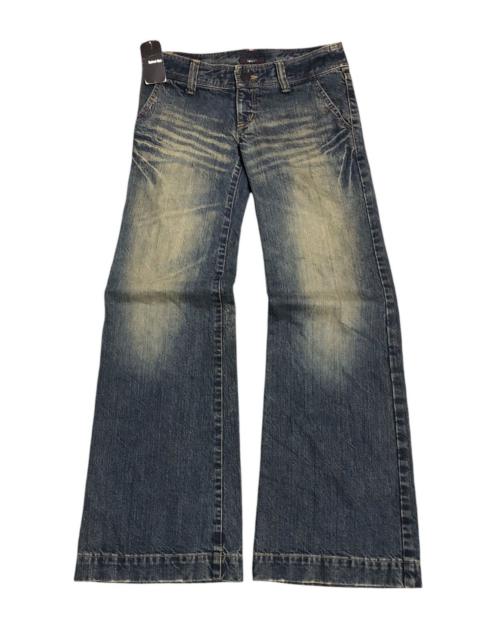 Other Designers Vintage Spiral Girl Japanese Brand Super Wide Flare Mud Pant