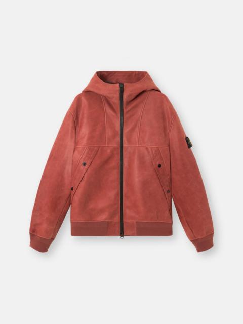 Stone Island 0100004 TEXTURED LEATHER