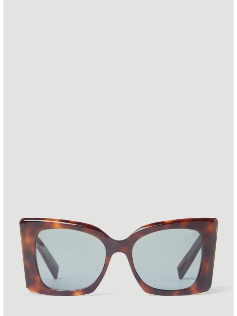 SAINT LAURENT Saint Laurent Women Blaze Tortoiseshell Sunglasses
