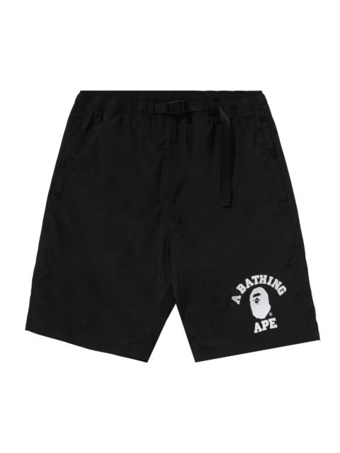 BAPE College Beach Shorts 'Black'