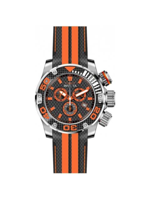 Other Designers Invicta Sea Hunter Chronograph GMT Quartz Black Dial Men's Watch 48993