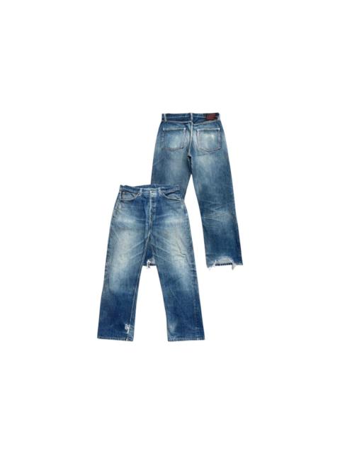Other Designers Warehouse & Co. - Vintage Warehouse Buffalo Japan Leather Selvedge Denim Jeans