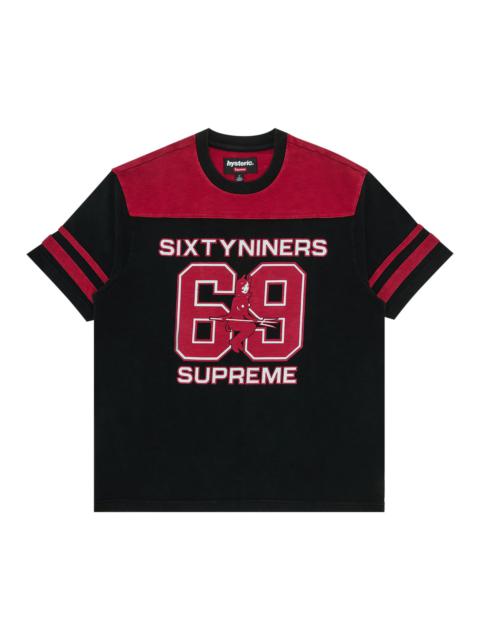 Supreme Supreme x HYSTERIC GLAMOUR 69 Football Top 'Black'