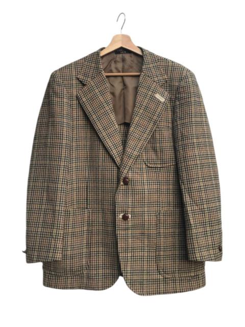 Other Designers Vintage - Daks Checkered Wool Jacket