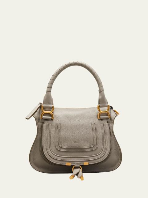 Chloé Marcie Small Satchel Bag in Grained Calfskin