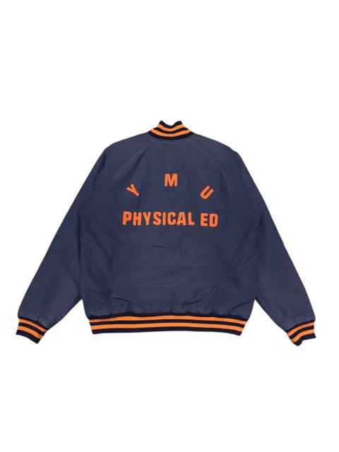 Other Designers Vintage Octopus Army YMU Physical Ed Bomber Jacket