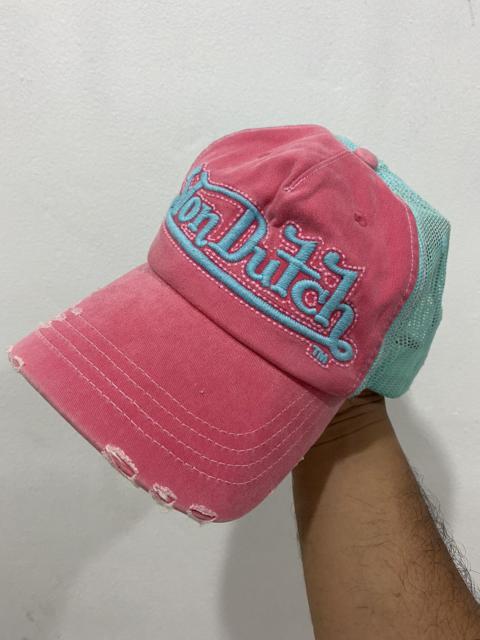 Other Designers 🔥Vintage🔥 Distress Von Dutch Trucked Hat