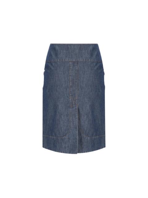 FENDI Fendi Blue Denim - Denim Skirts Women