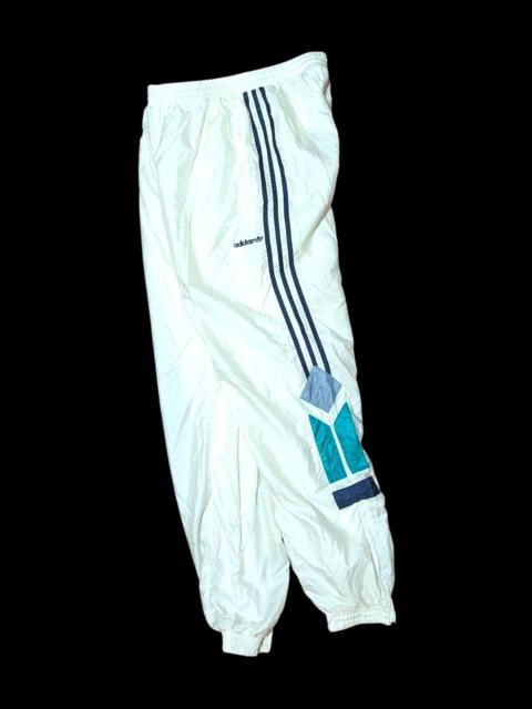adidas Adidas Track Suit Pants Vintage Retro 90s White