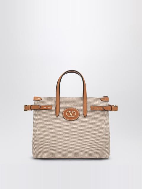 Small Antibes canvas tote bag
