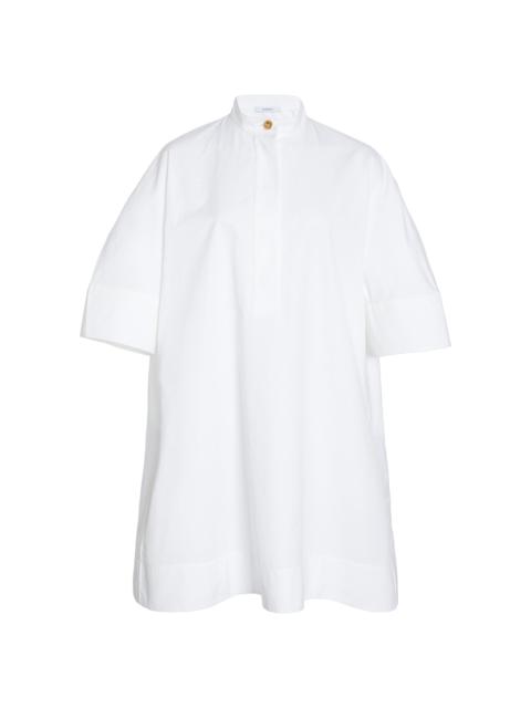 Givenchy Cotton-Poplin Mini Dress white