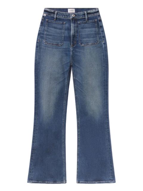 Citizens of Humanity Kimberly Patch Pocket Flare in Abalone