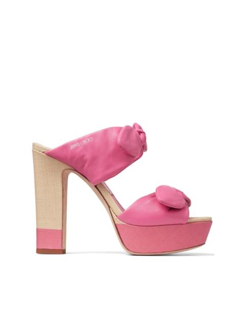 JIMMY CHOO Rua 120mm platform mules