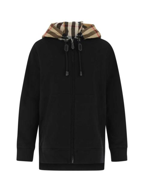 Burberry Burberry Women Black Cotton Sweatshirt