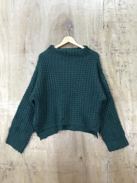 Other Designers Homespun Knitwear - Cepo Woven Cable Stich Knit Sweater