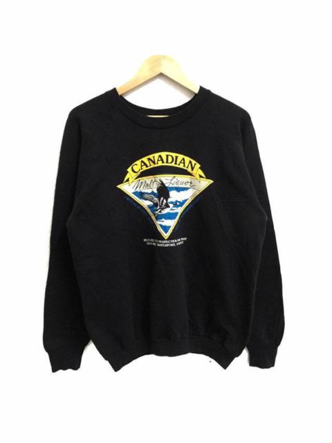 Other Designers Vintage - VINTAGE CANADIAN NORTHERN FLIGHT BIG LOGO SWEATSHIRT JUMPER