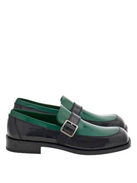 FERRAGAMO Ferragamo Patent Leather Monk-Strap Loafers