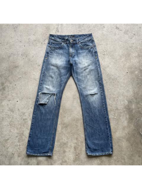 Other Designers Japanese Brand - Vintage Lee Japan Ripped Faded Distressed Jeans Pants W33