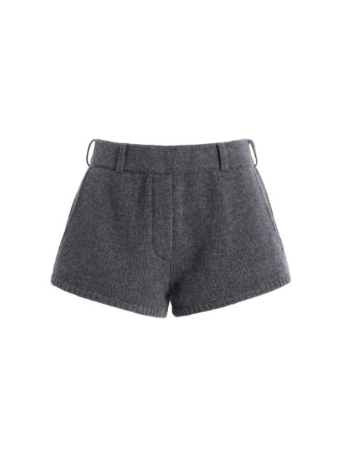 LISA YANG Annora Cashmere Shorts grey
