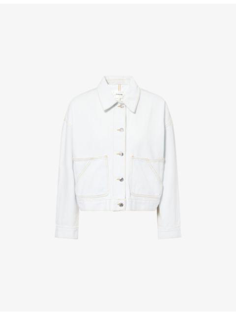 FRAME Field Boxy-Fit Denim Jacket